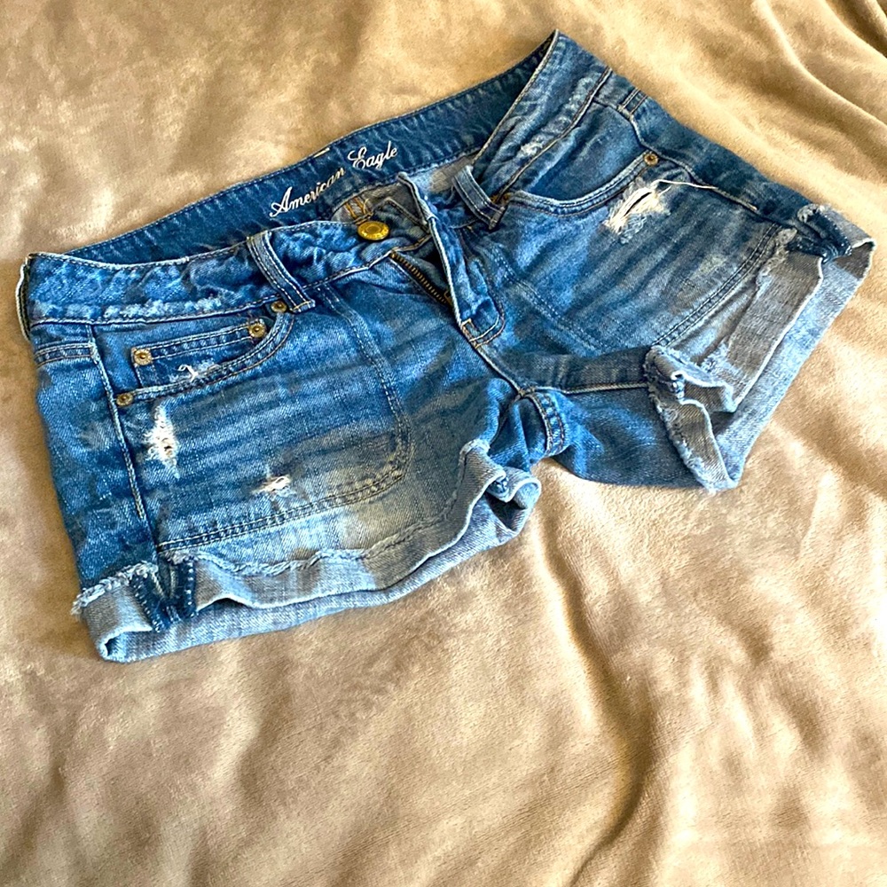 American Eagle Shorts, denim, size 4